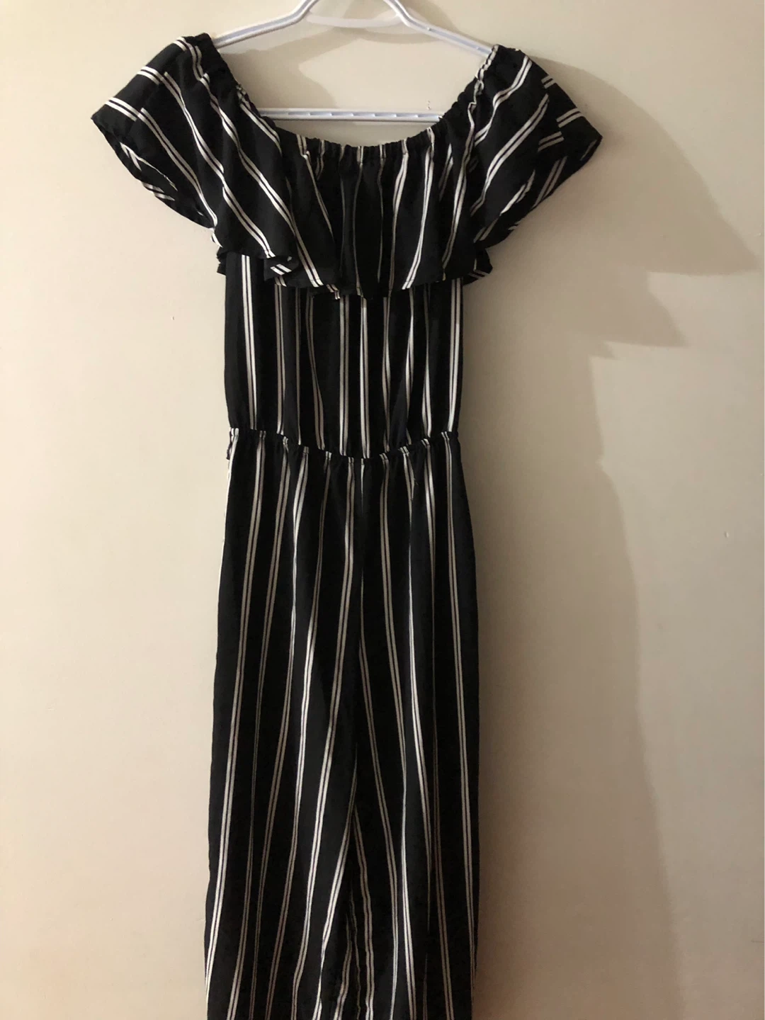 Jumpsuit - Black/White