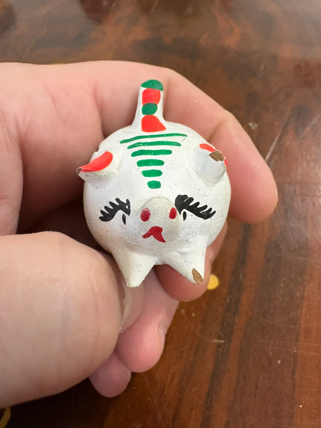 Hand-Painted Ceramic Piggy Bank