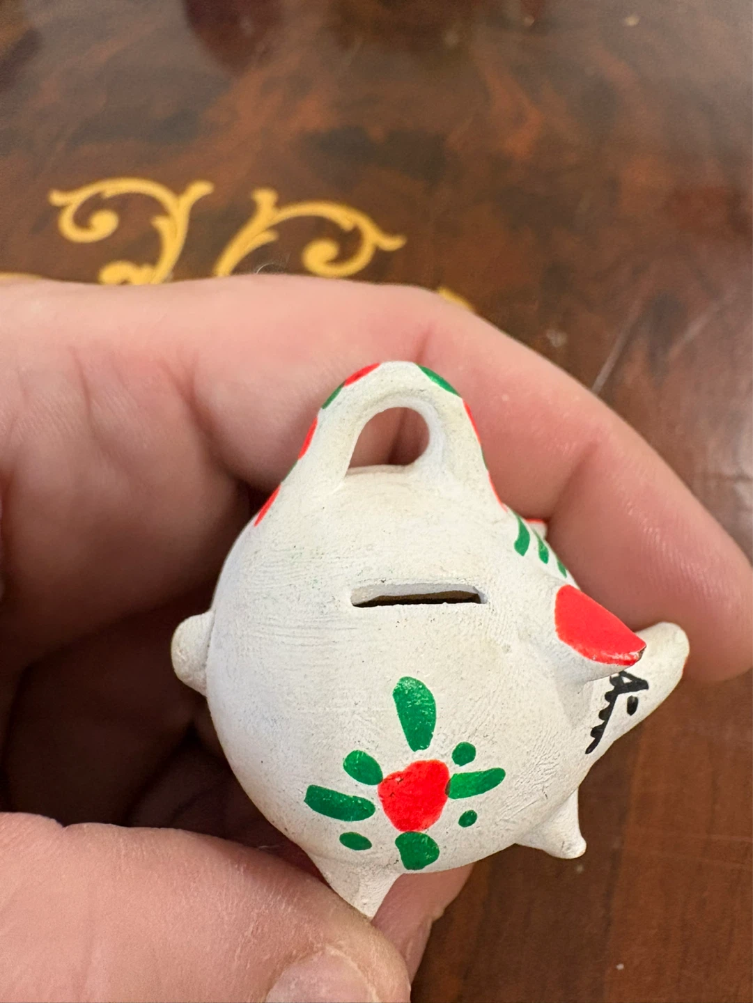 Hand-Painted Ceramic Piggy Bank - photo 2