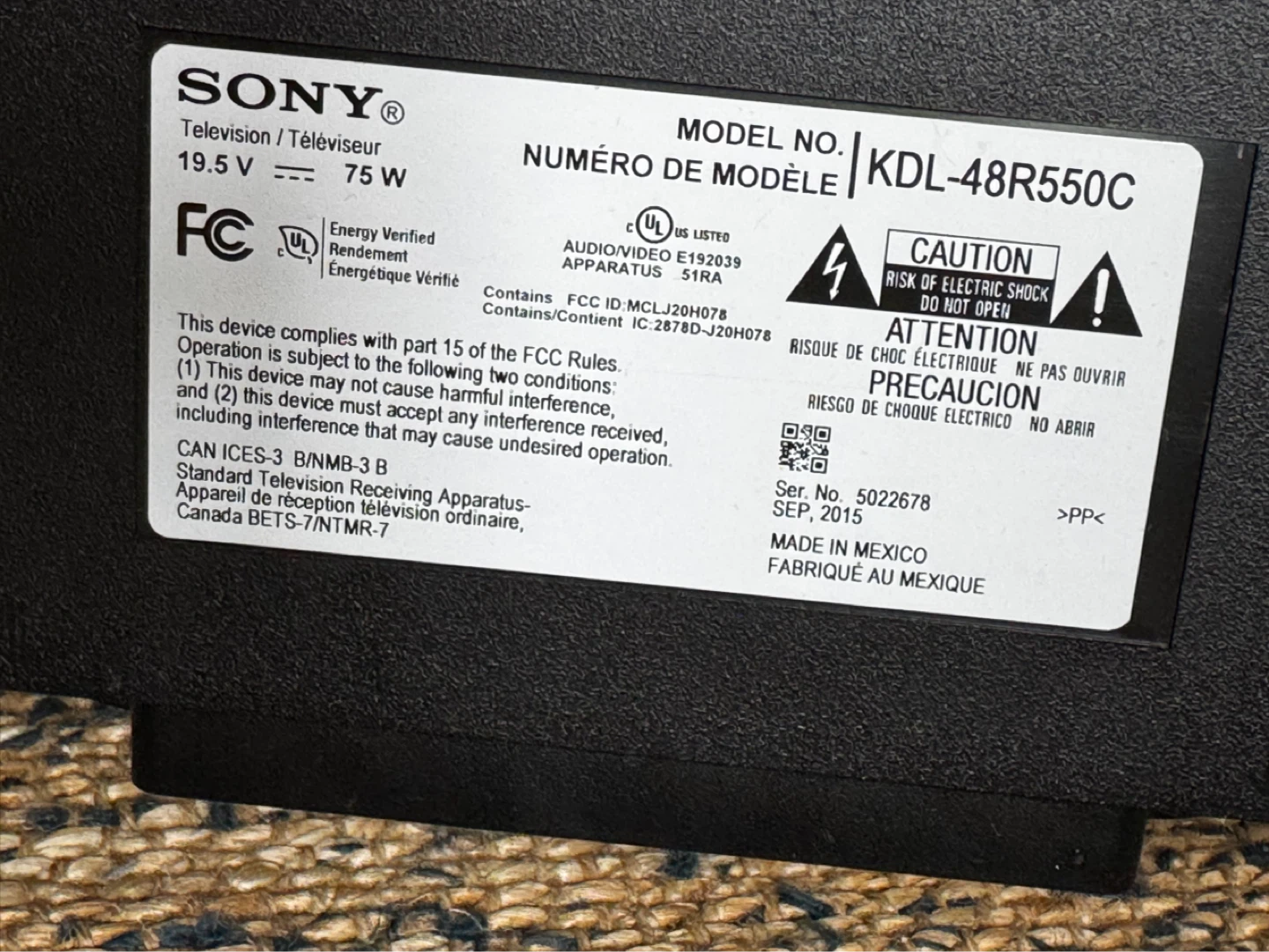 Sony KDL-48R550C 48-inch HD Smart TV - photo 2