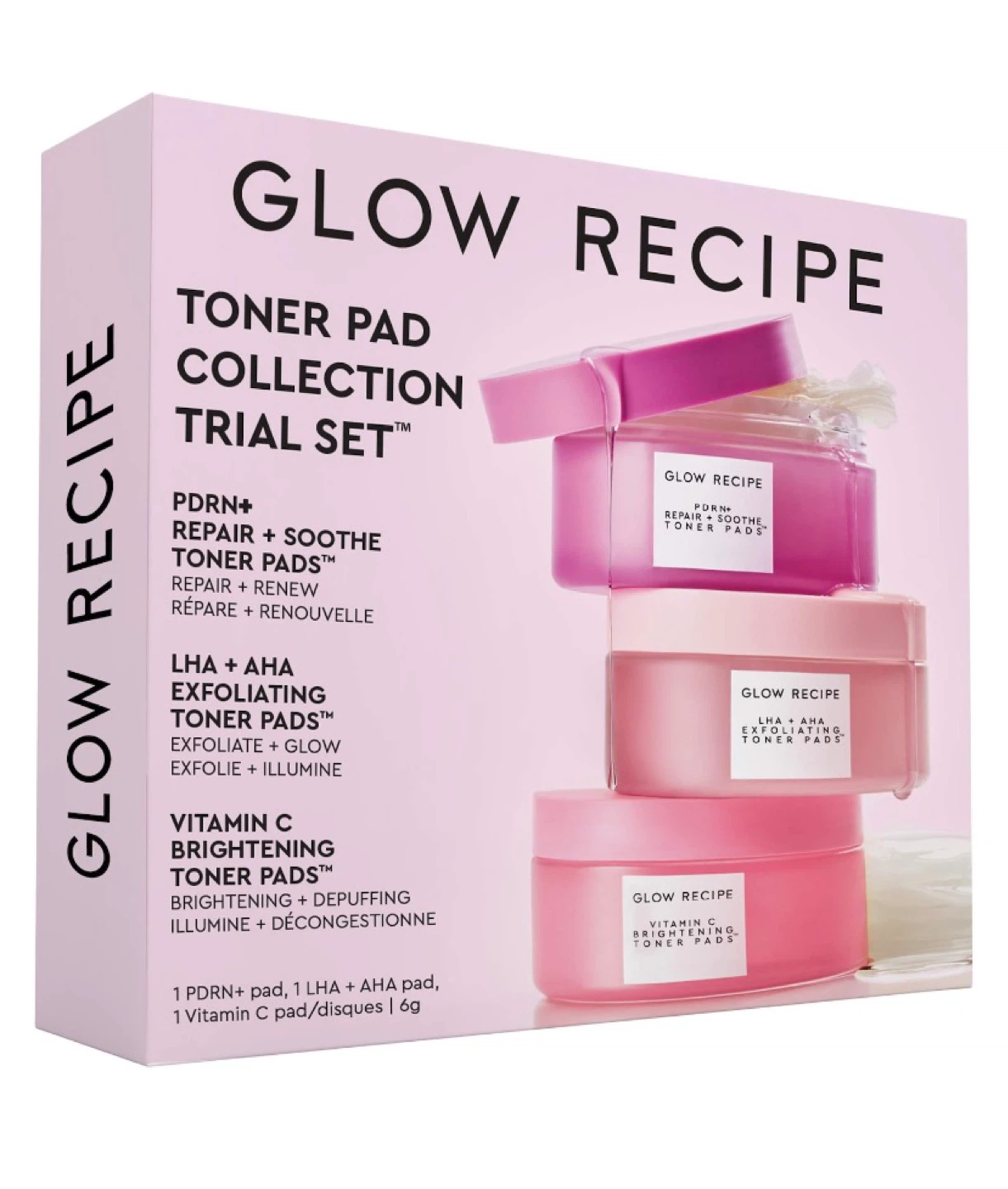 Glow Recipe Toner Pad Collection Trial Set