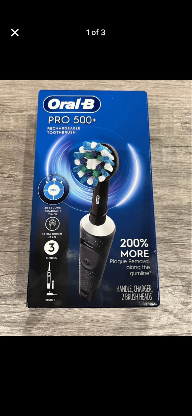 Oral-B Pro 500+ Rechargeable Toothbrush