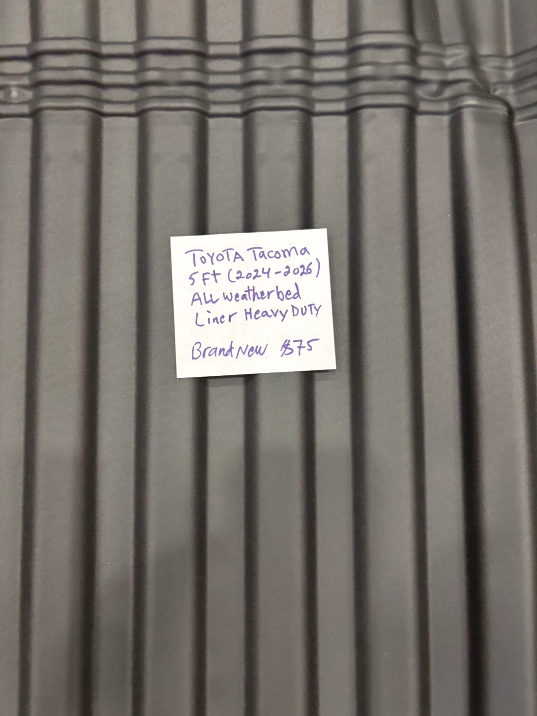 TOYOTA Tacoma 5 ft All Weatherbed Liner - photo 3