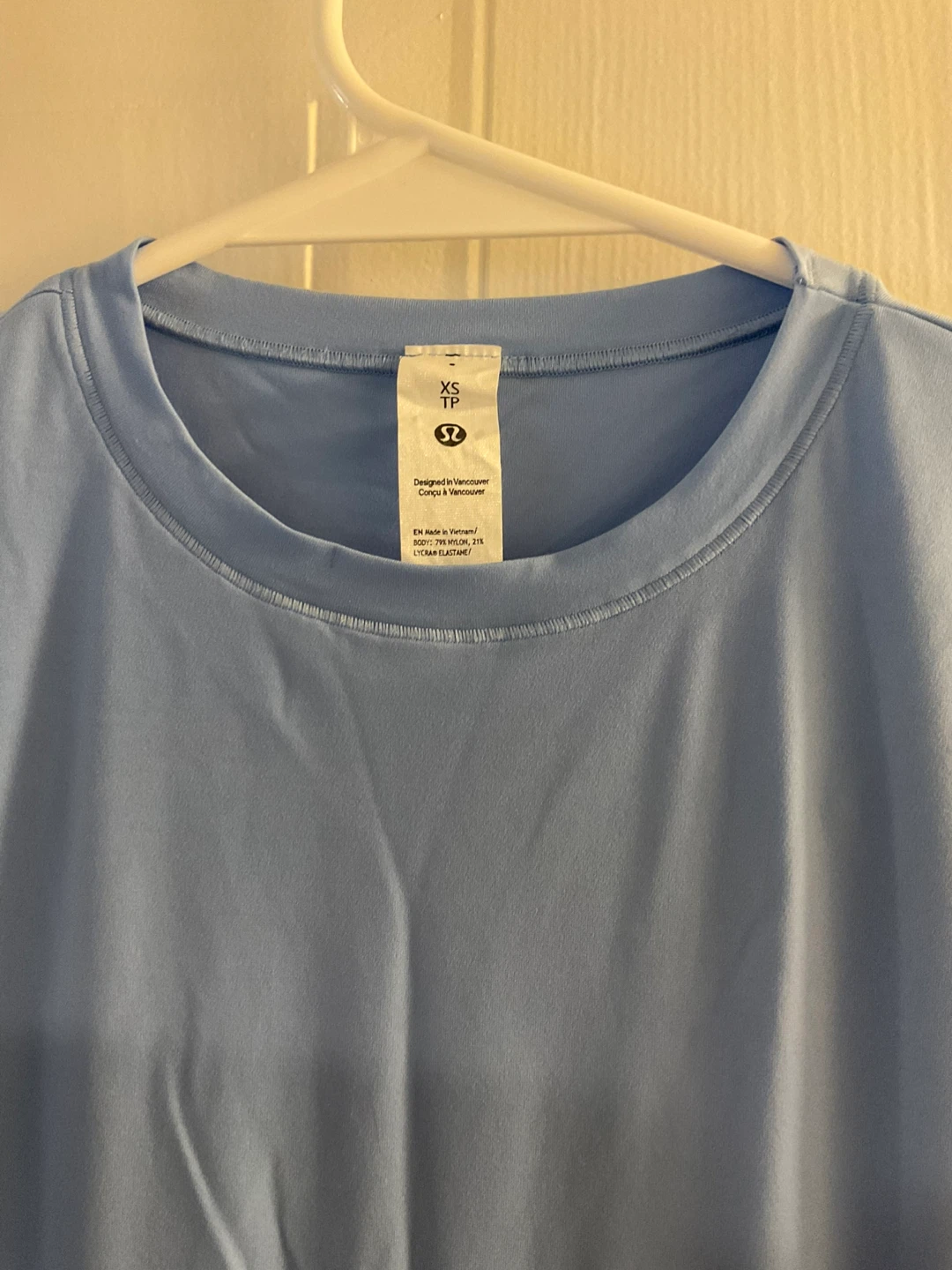 Lululemon Light Blue Short Sleeve Bodysuit - photo 2