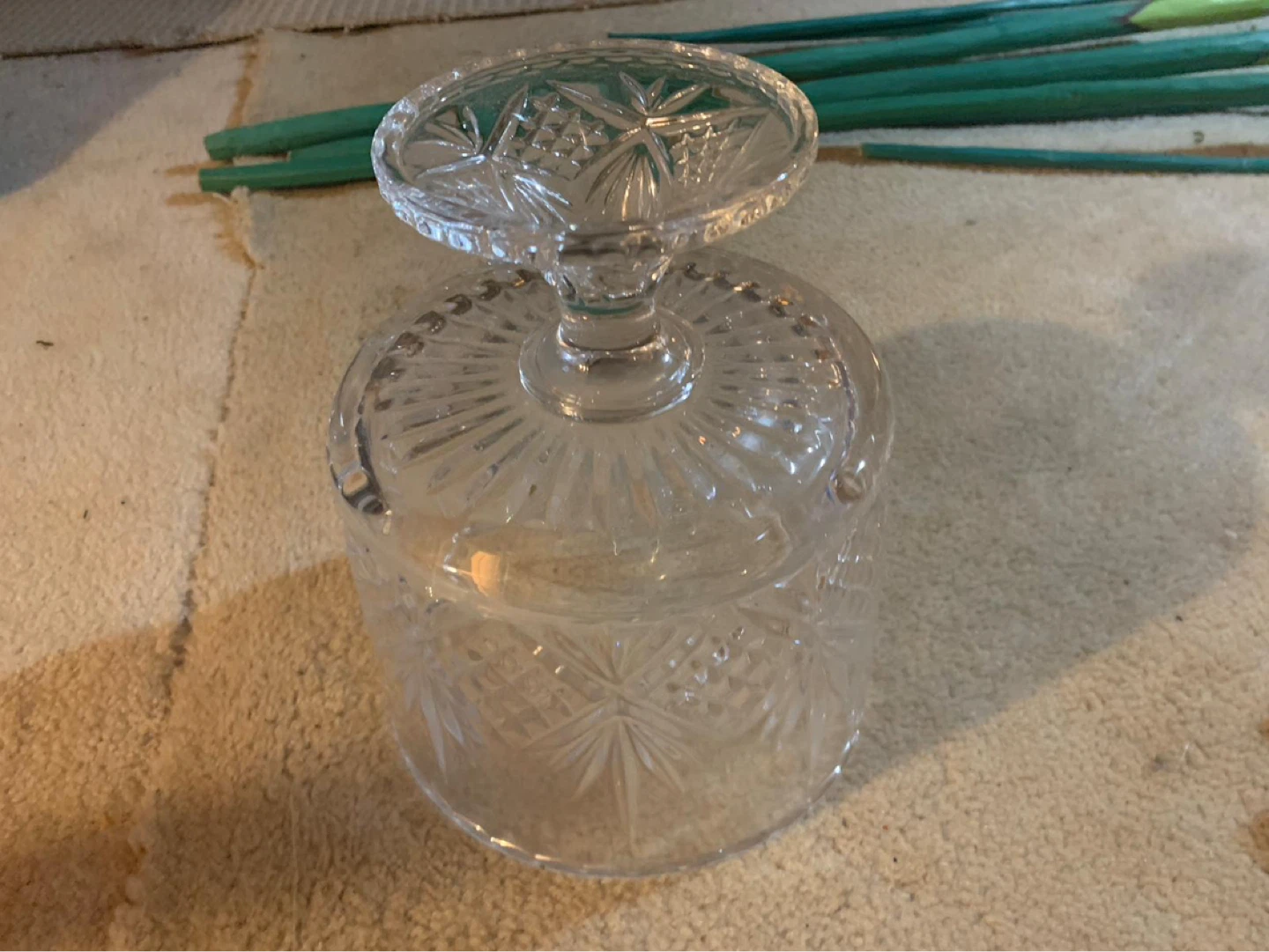 Crystal Punch Bowl or Serving Dish - photo 3