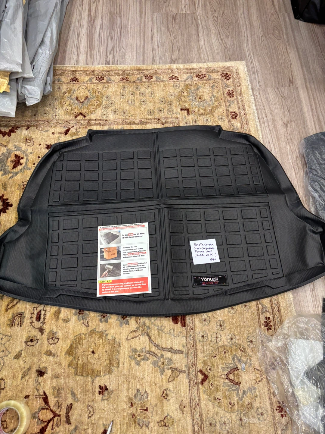Yonugli Toyota Corolla Cross Cargo Liner (2022-2025) - photo 2