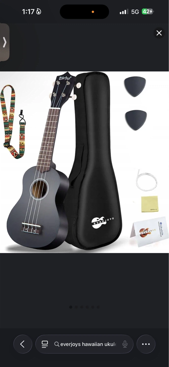 EverJoys Hawaiian Ukulele