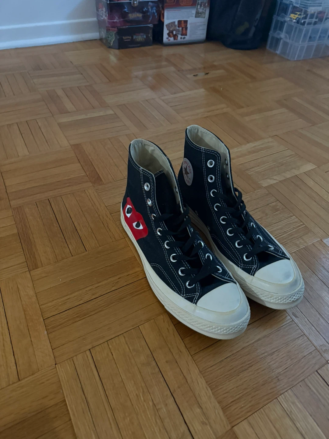 Cdg Converse size 9 - photo 2