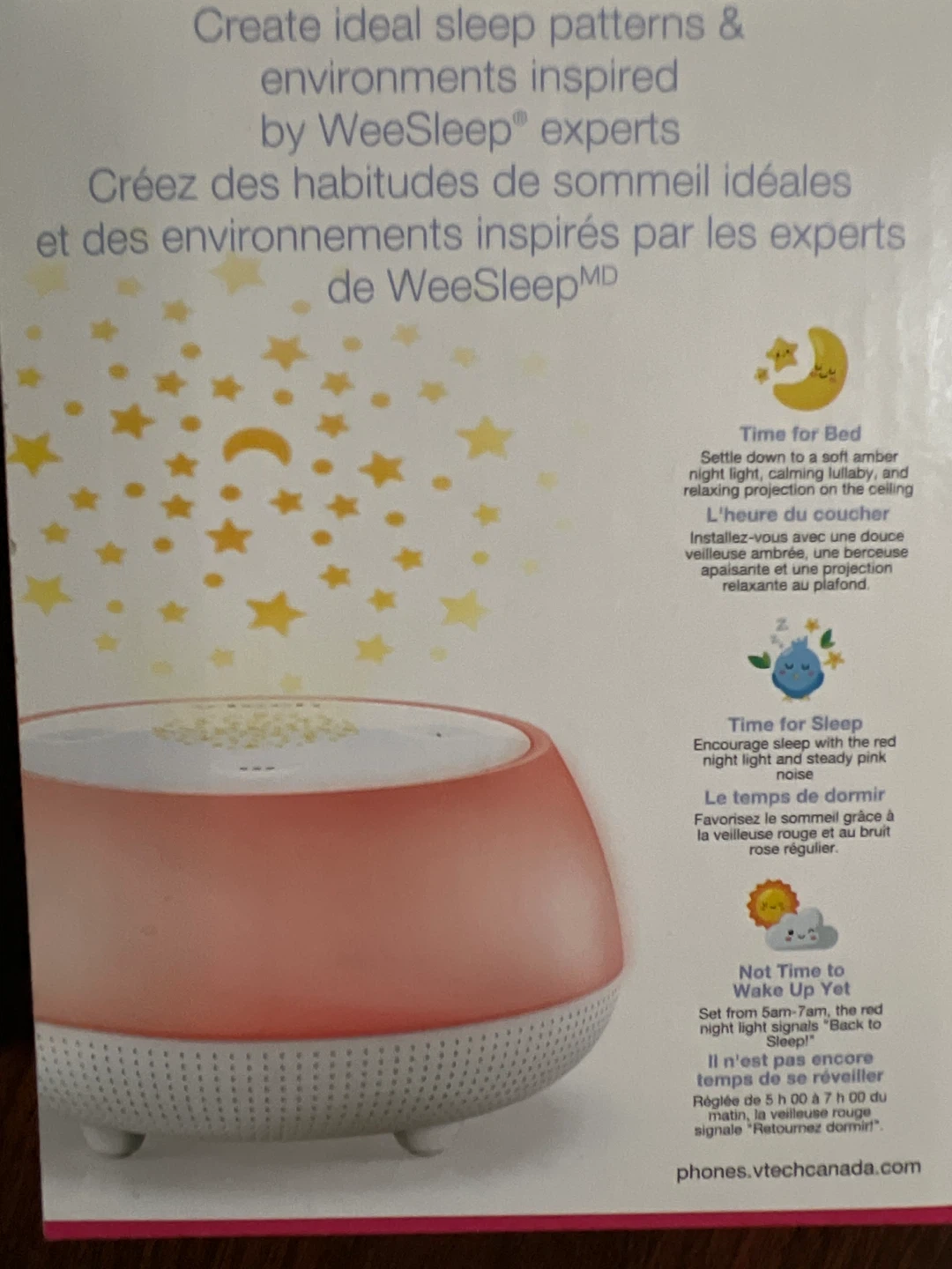 VTech V-Hush Mini Sleep Trainer Soother Speaker - photo 2