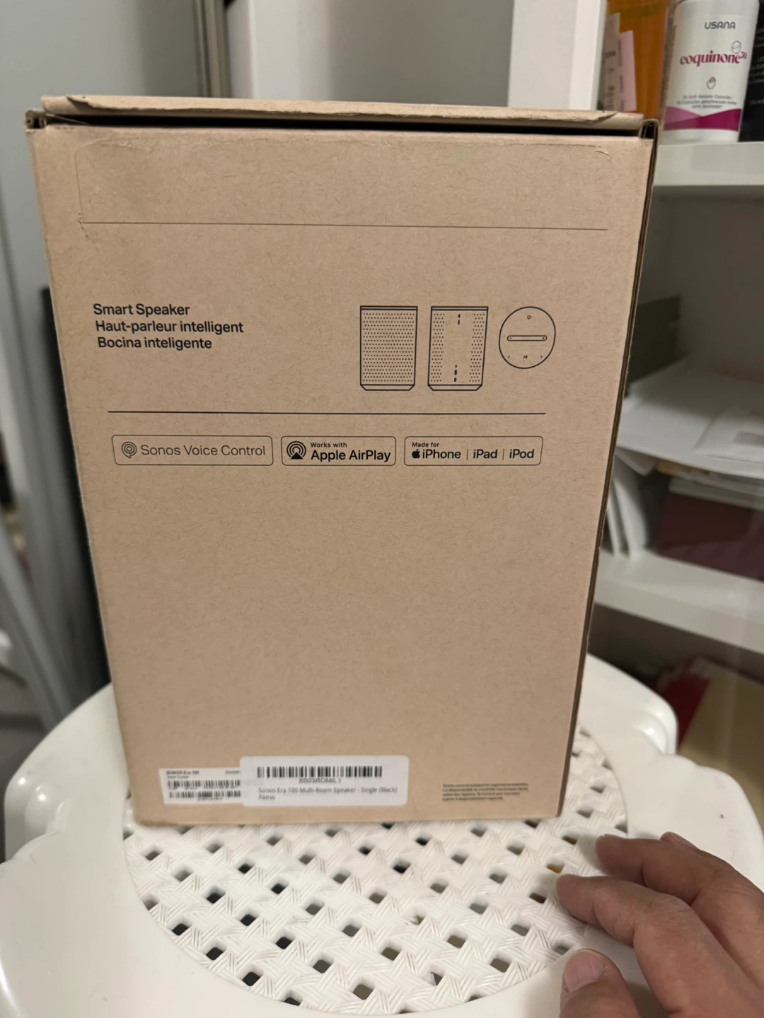Sonos Era 100 Smart Speaker - Black - photo 2