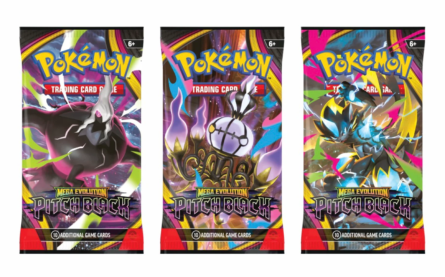 Pokémon Trading Card Game Mega Evolution Pitch Black Booster
