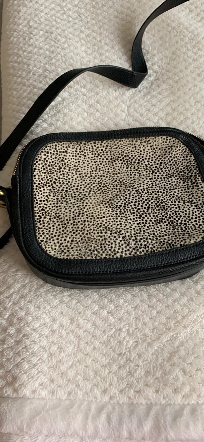 Fossil Black Leather Crossbody Bag - photo 3