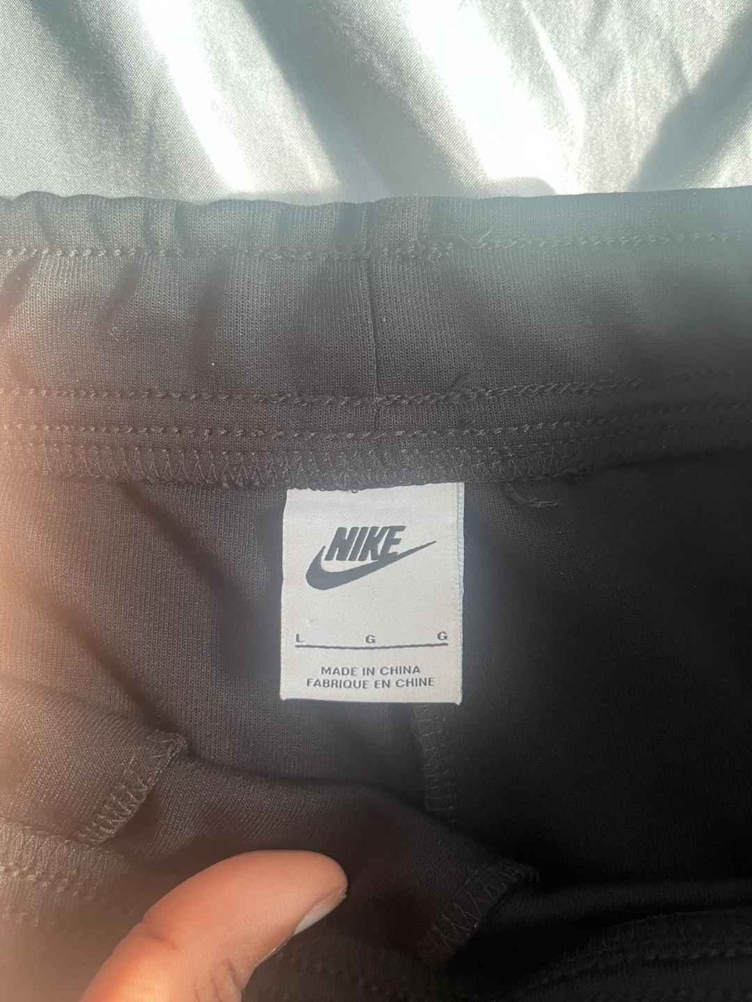 Nike Black tech Shorts Size L - photo 2