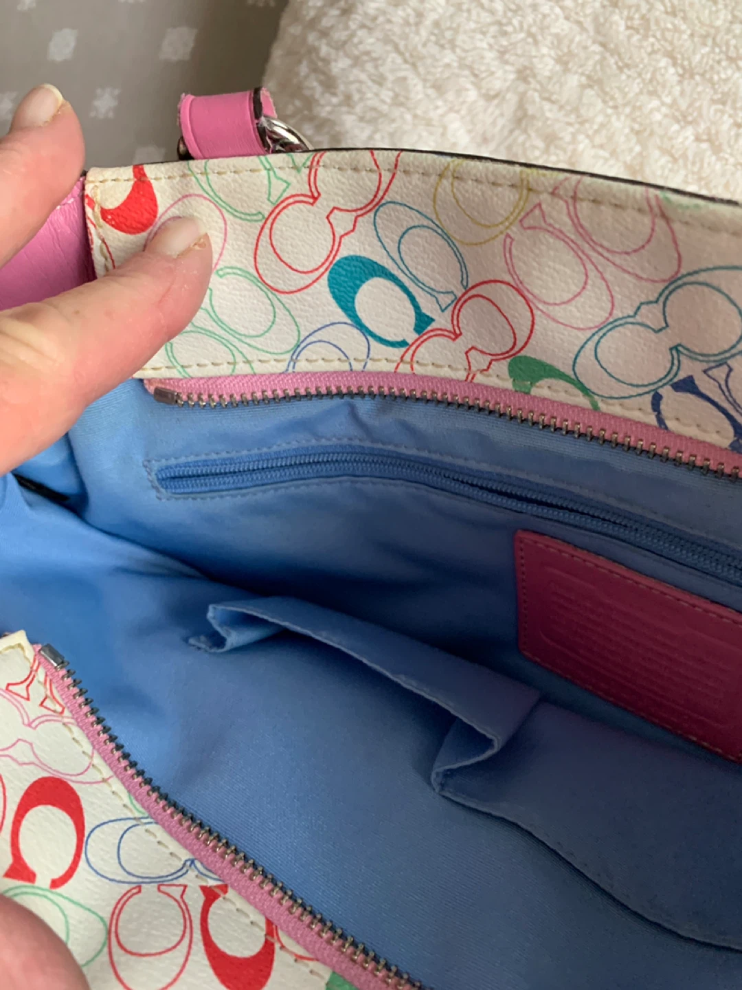Coach Signature C Multicolor Tote Bag - photo 2