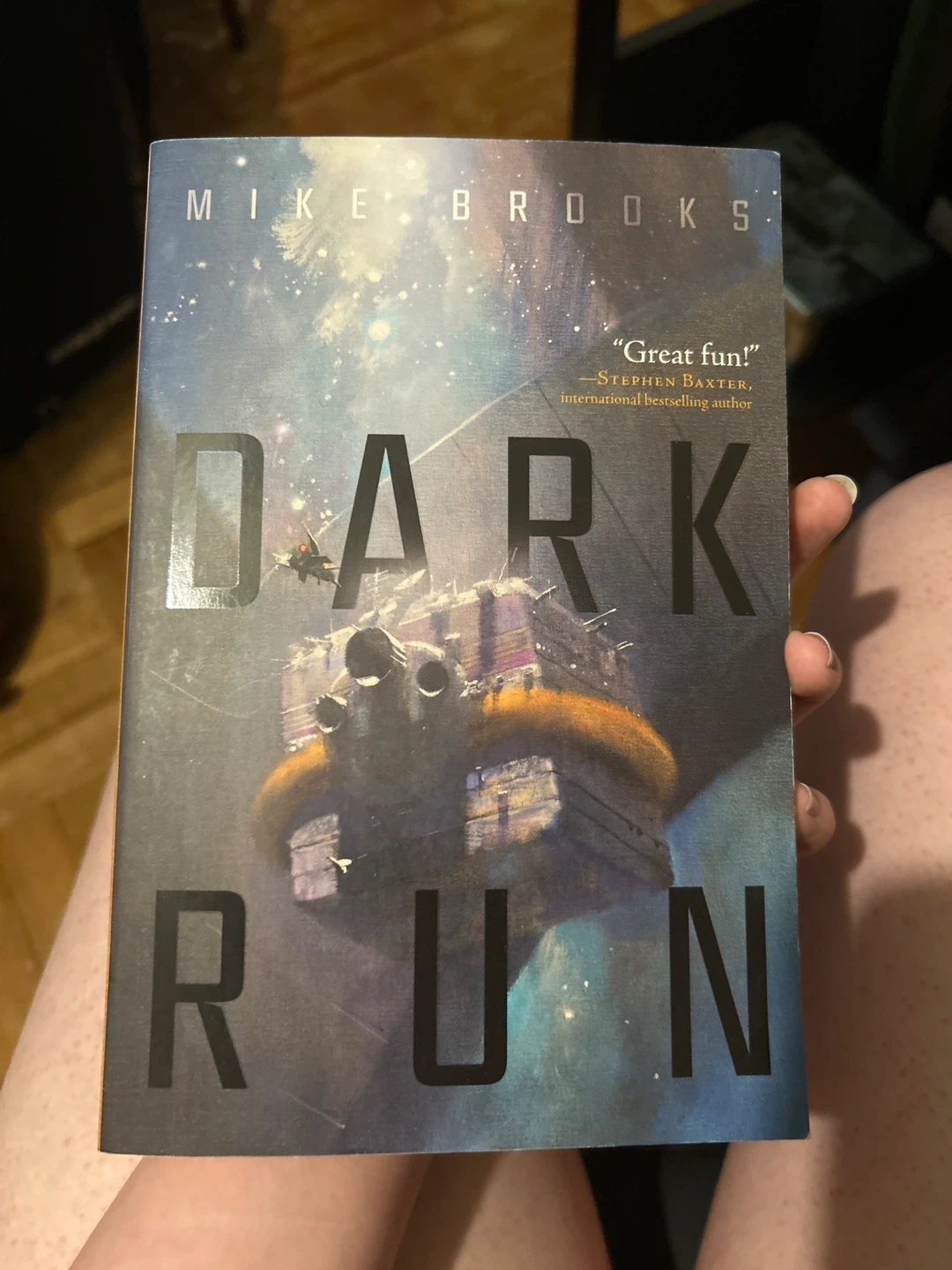 Dark Run by Mike Brooks Sci-Fi Book