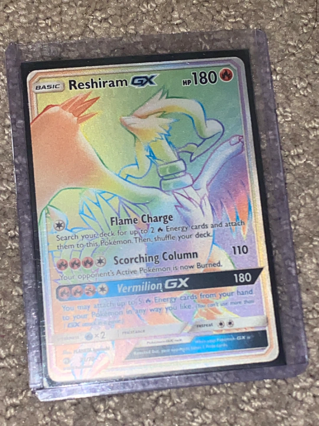 Pokemon TCG Cards - Reshiram GX, Darkrai GX, Charizard GX - photo 3