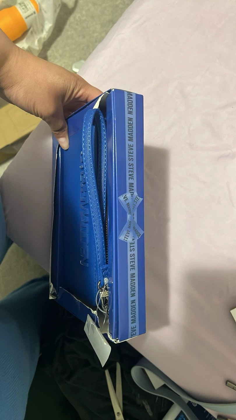 Steve Madden Blue Wristlet Clutch - photo 3