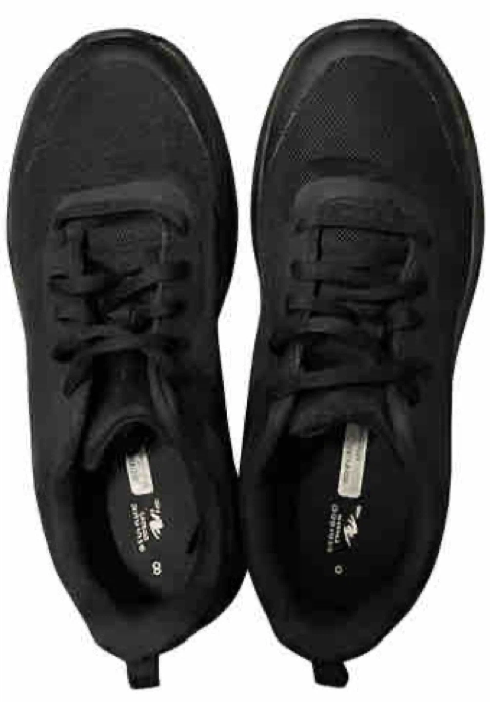 Athletic Works Women's Black Running Shoes Size 8 - photo 4