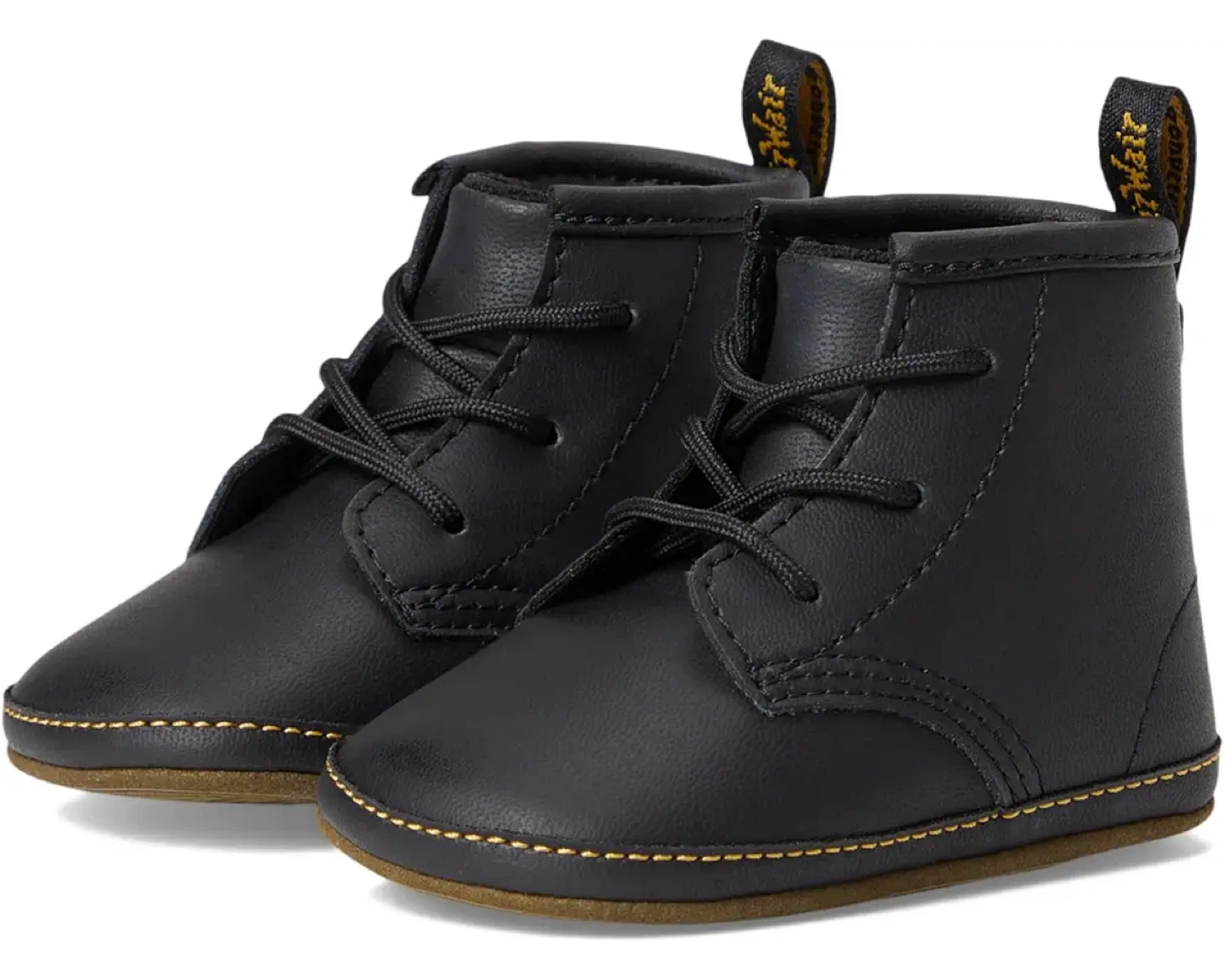 Dr. Martens Auburn Kids Lamper Boots - Black