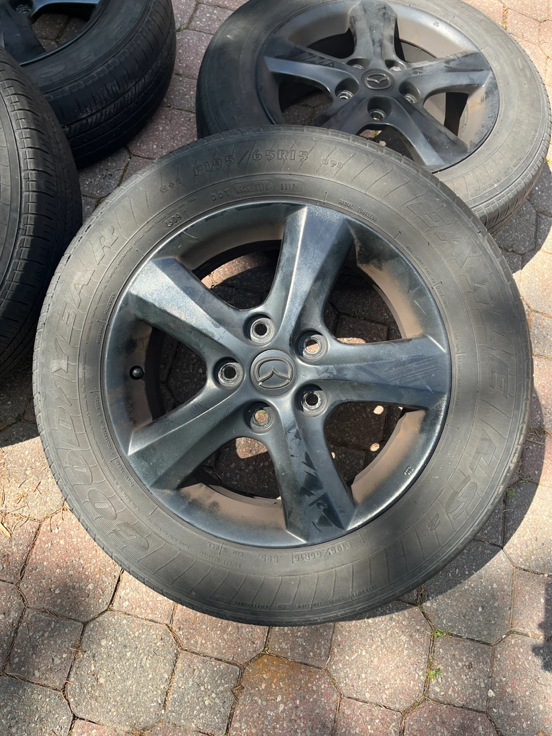 15” 5x114.3 Aluminum rims black - photo 2