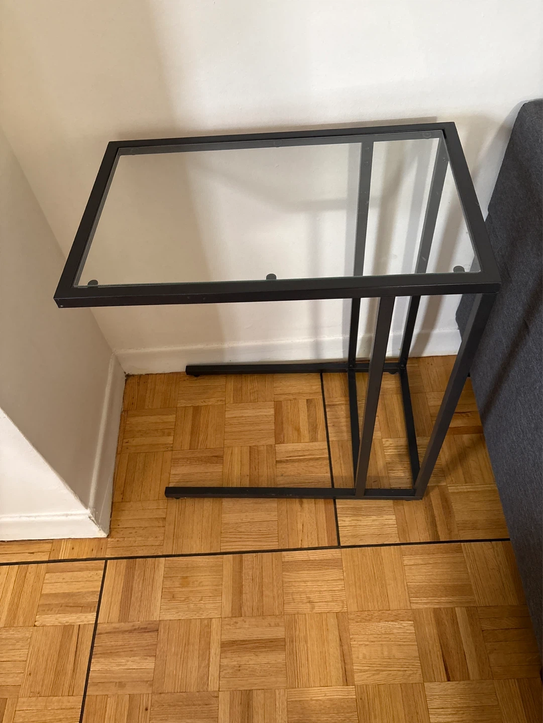 C-Table with Glass Top