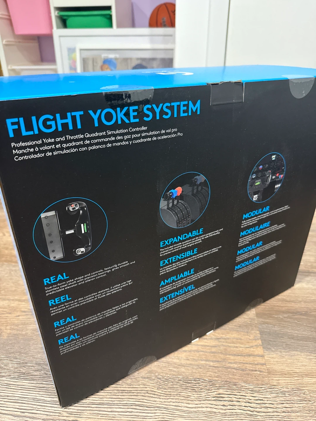 Logitech Flight Yoke System Professional Yoke and Throttle - photo 2