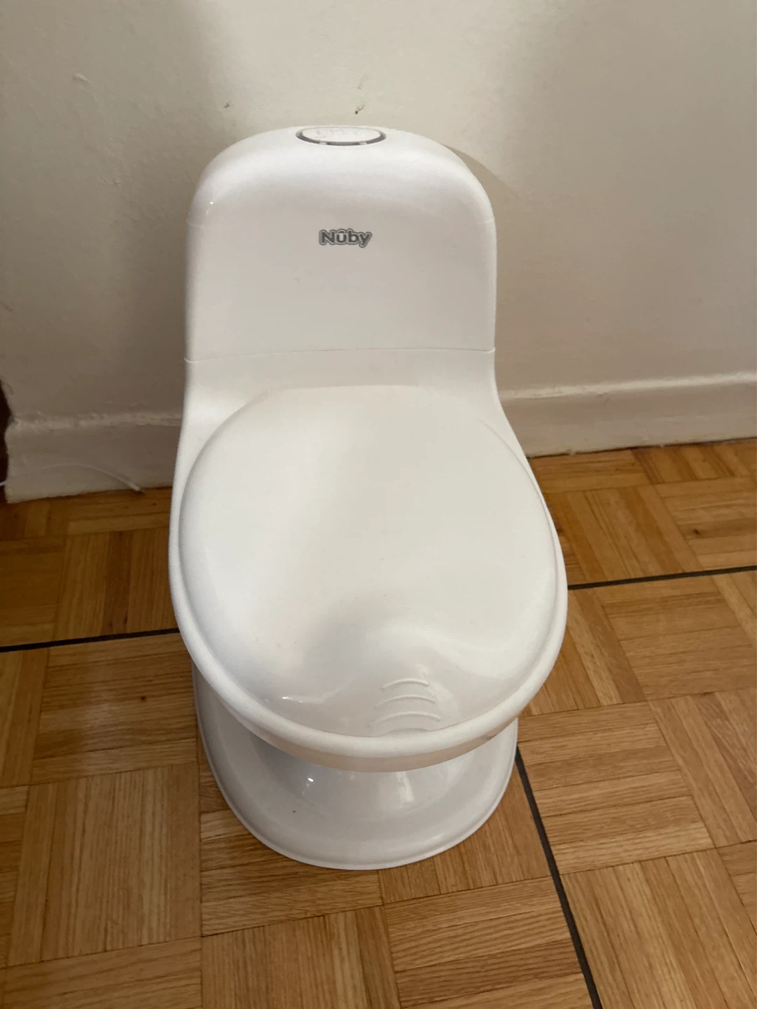 Nuby White Toddler Training Toilet