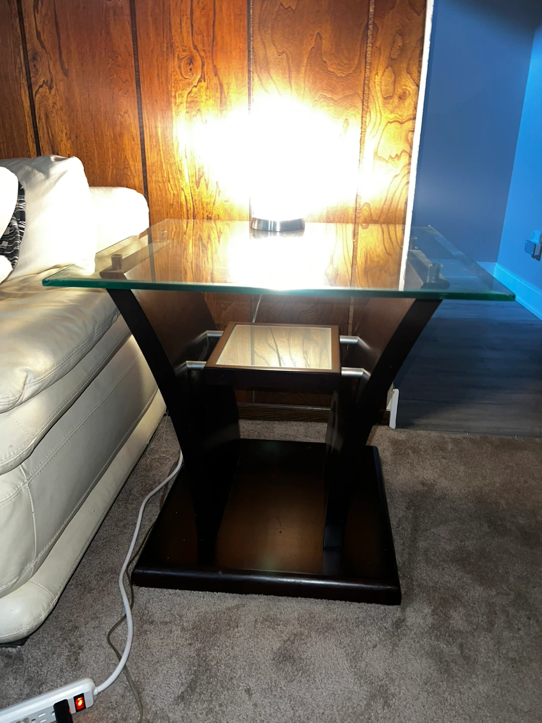 Modern Glass Coffee Table and Side Table - photo 3