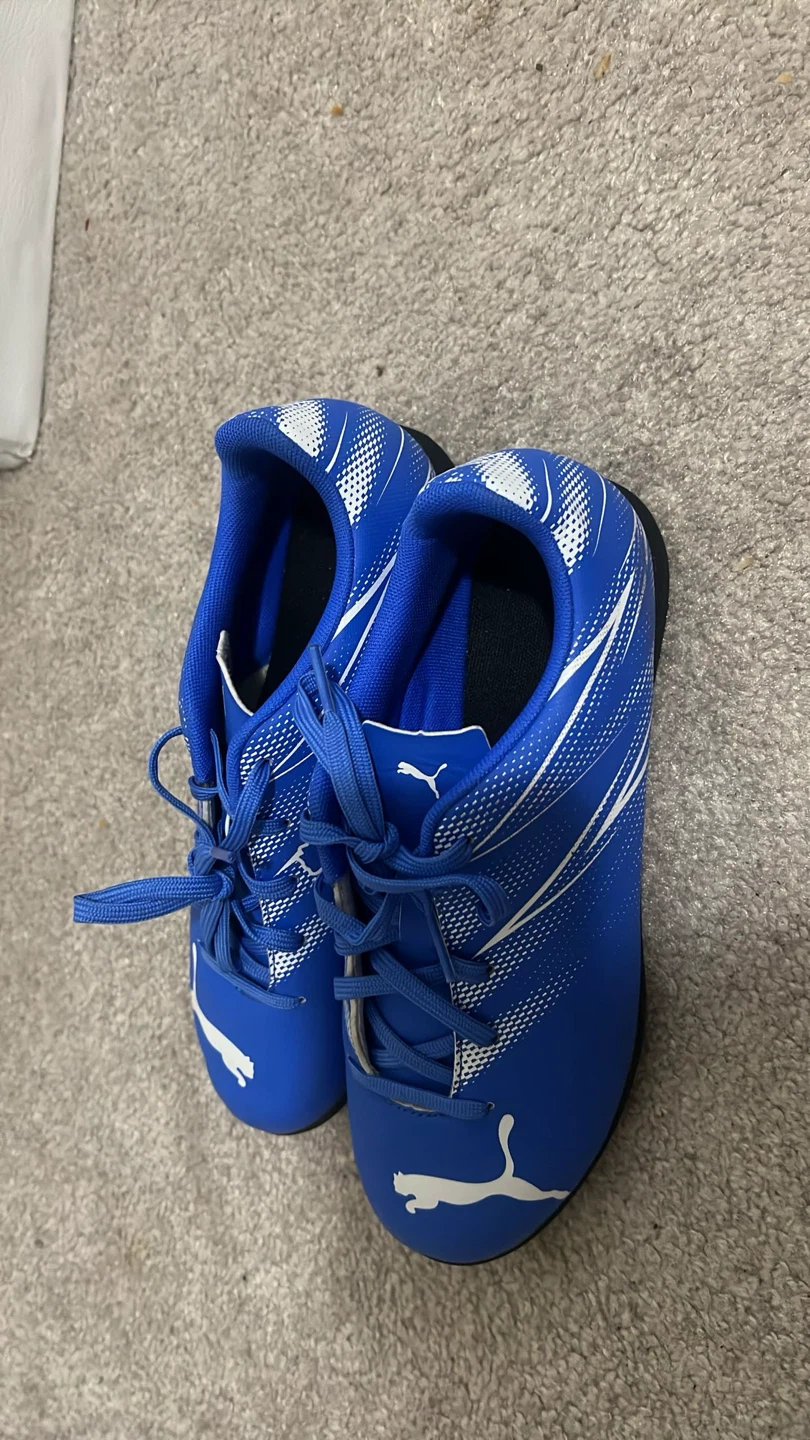 Puma Blue Soccer Cleats - Size 6.5 Youth - photo 2