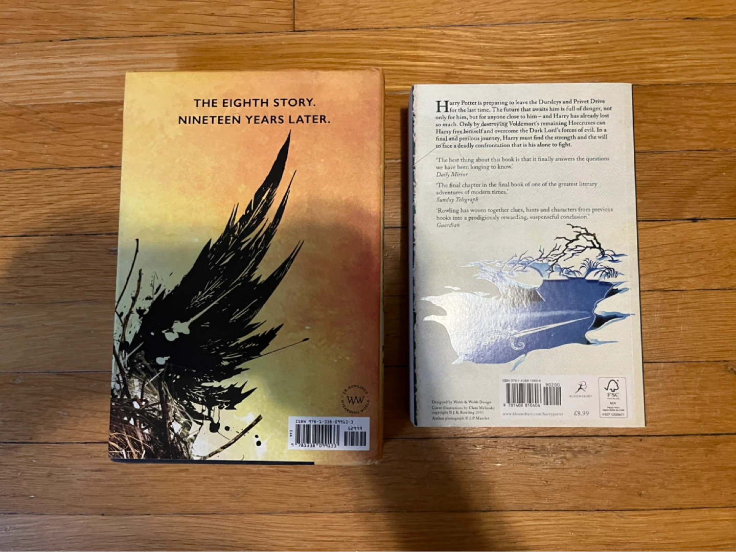 Harry Potter and the Cursed Child & Deathly Hallows Books - photo 2