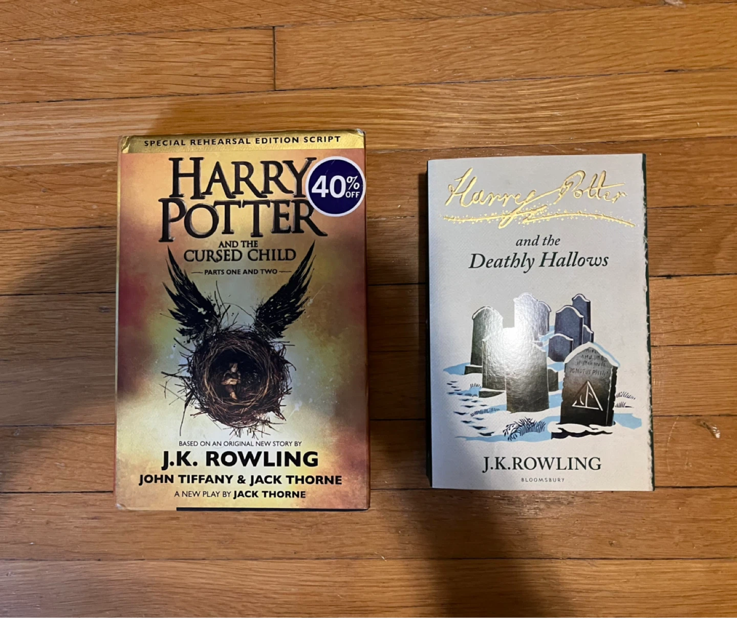 Harry Potter and the Cursed Child & Deathly Hallows Books