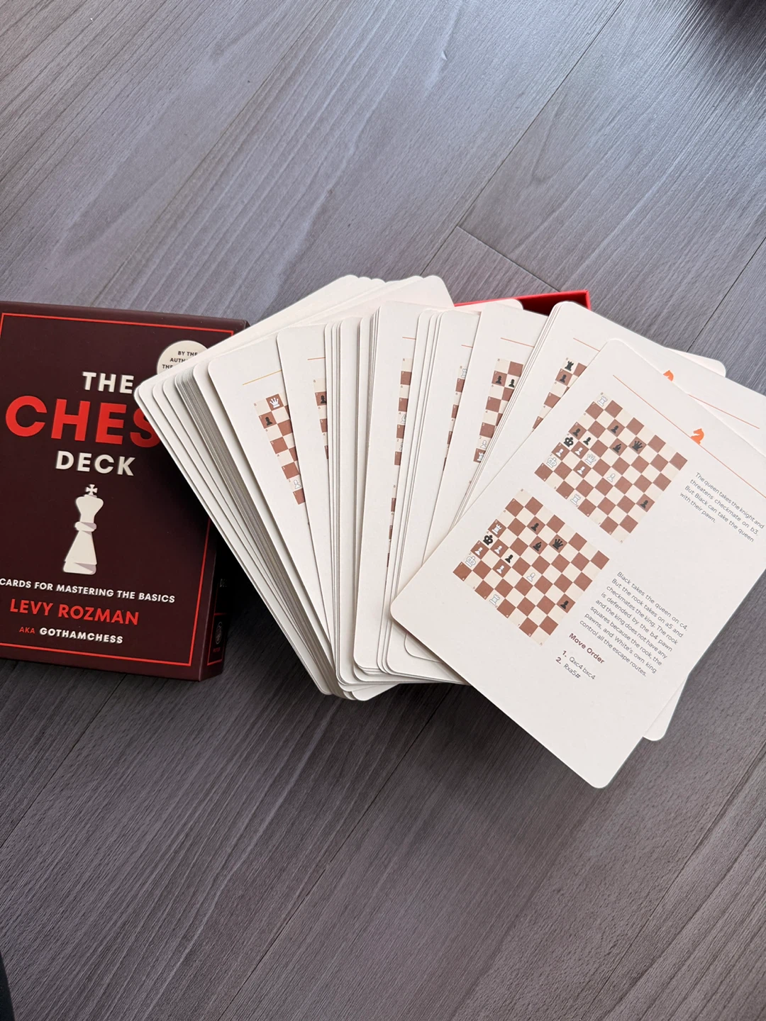 The Chess Deck by Levy Rozman - 50 Cards for Mastering Basics - photo 2