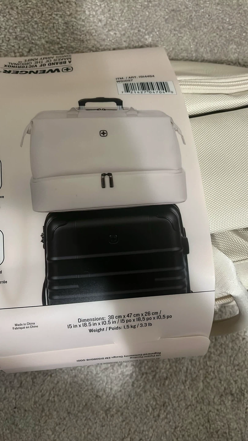 Wenger Weekender Bag - Cream
