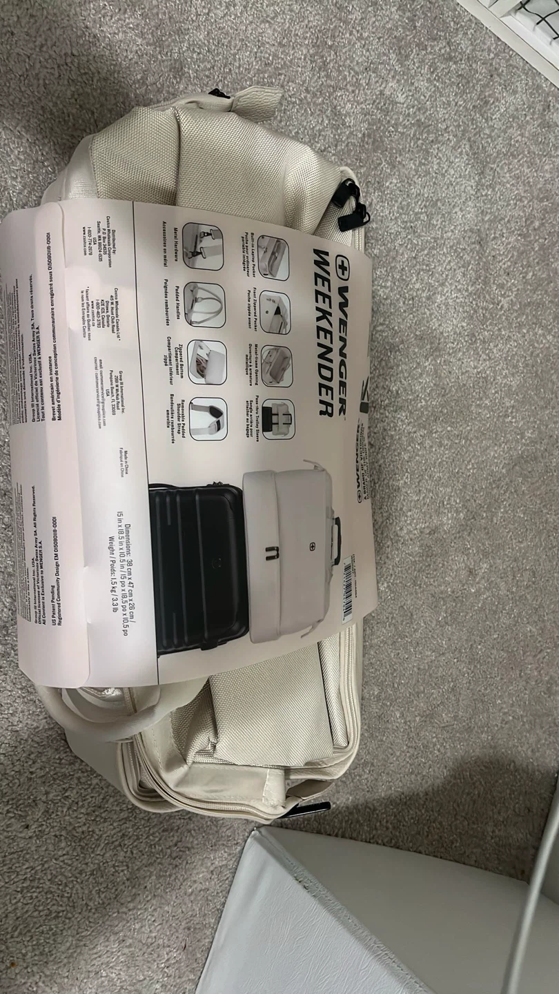 Wenger Weekender Bag - Cream - photo 2