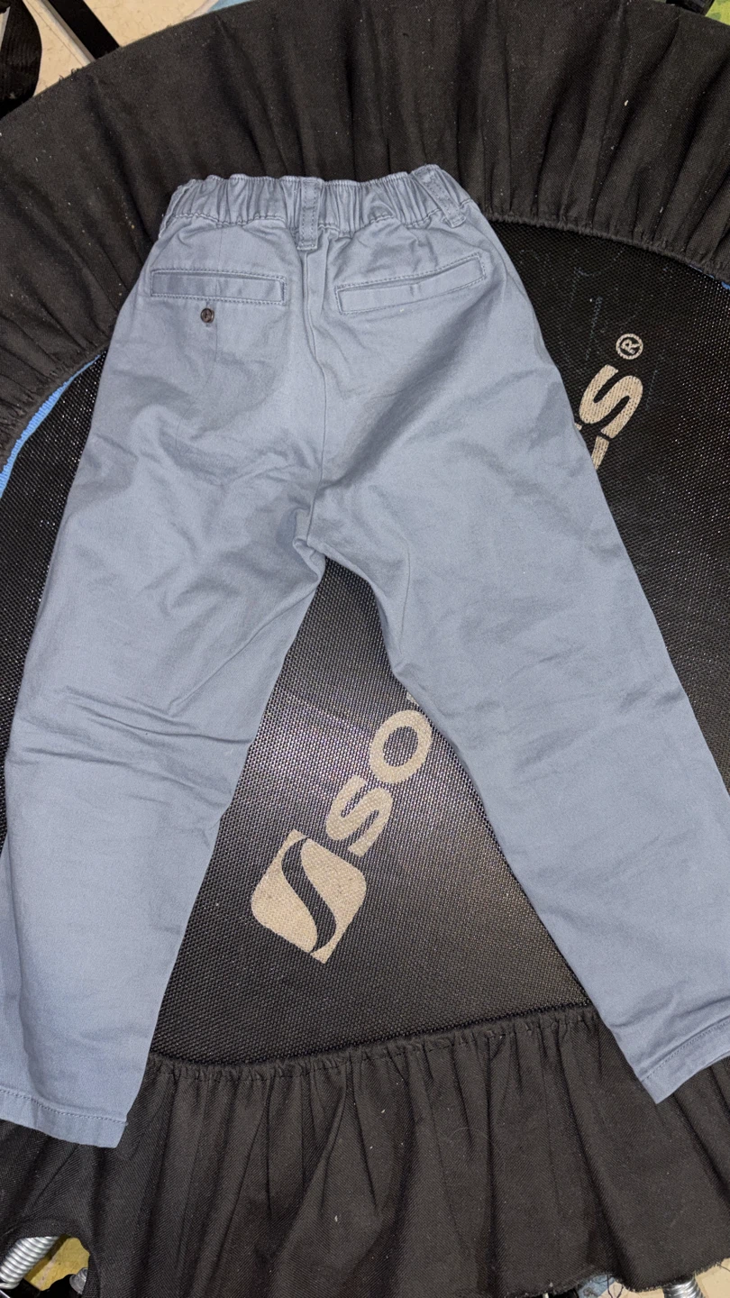 Boys Light Blue Chino Pants - photo 2