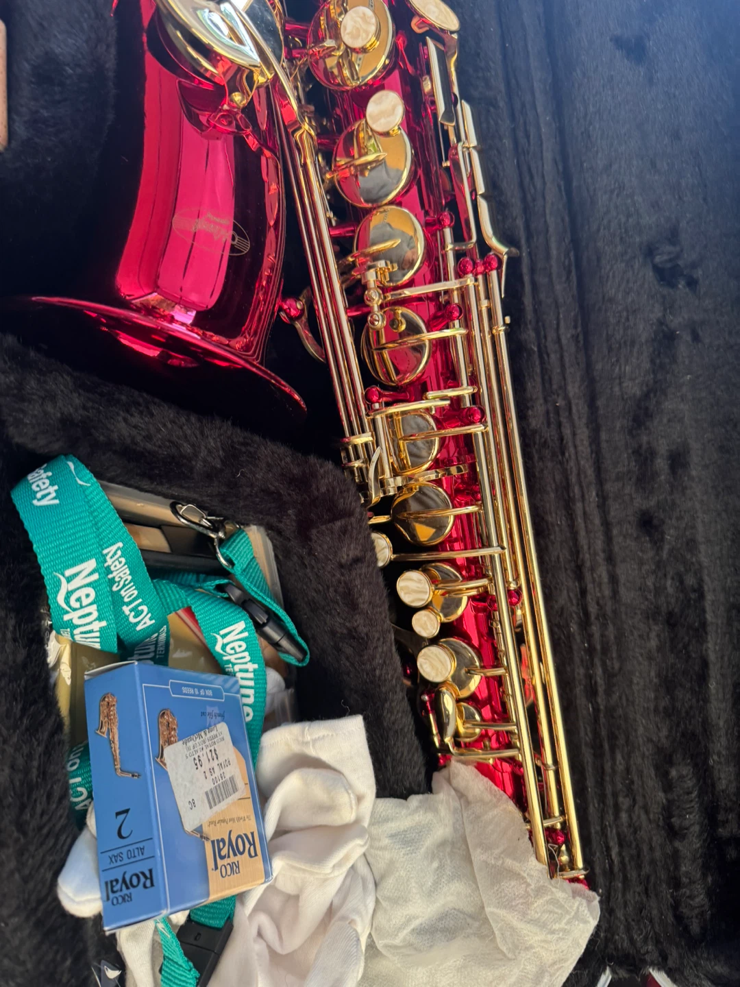 Marcraft Alto Saxophone - Red - photo 3