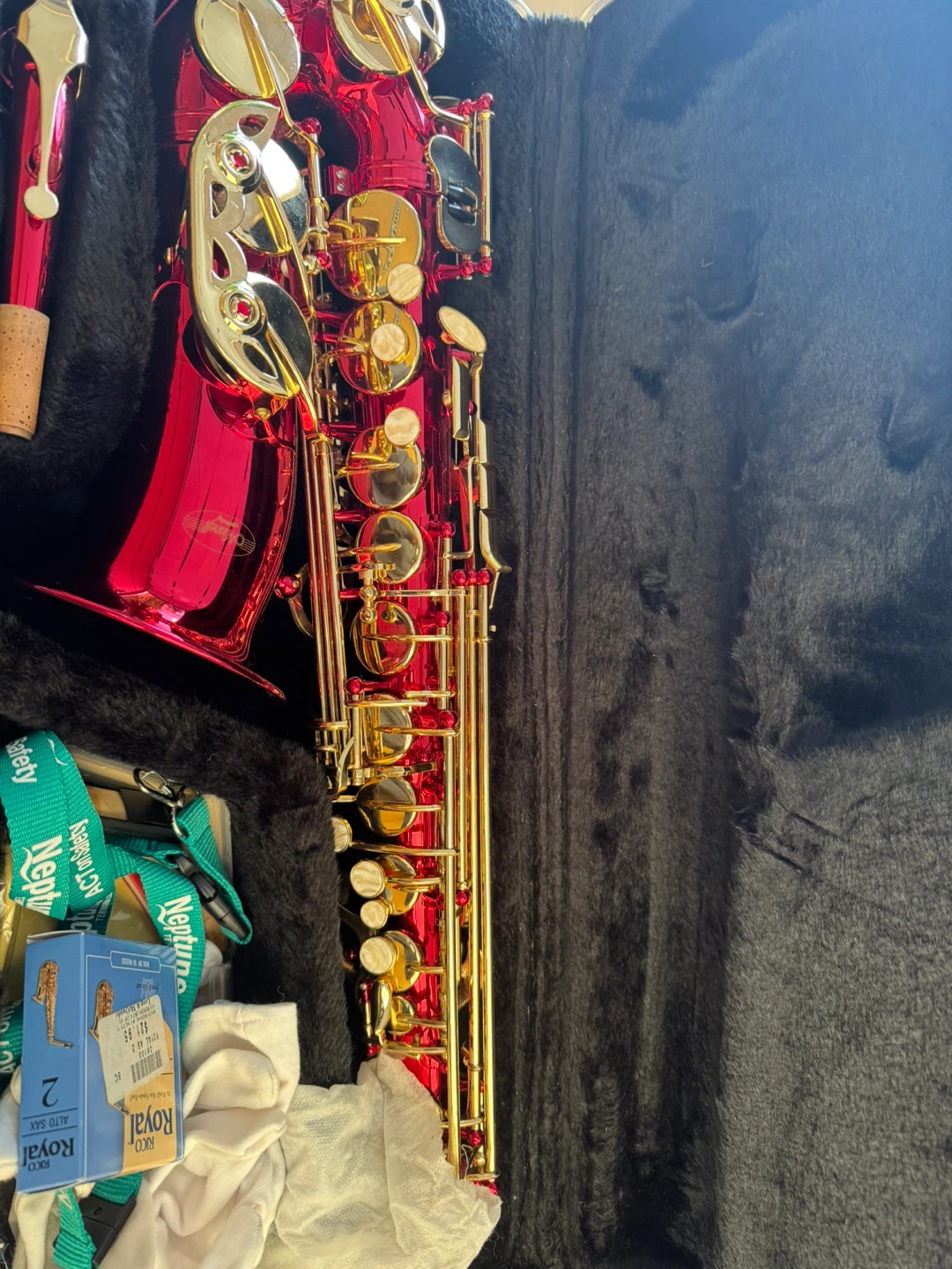 Marcraft Alto Saxophone - Red - photo 4