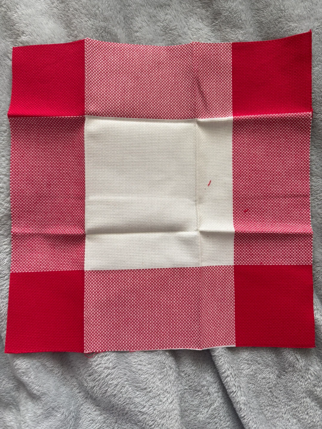 Cross Stitch Placemat Fabric 13" x 18" - photo 2