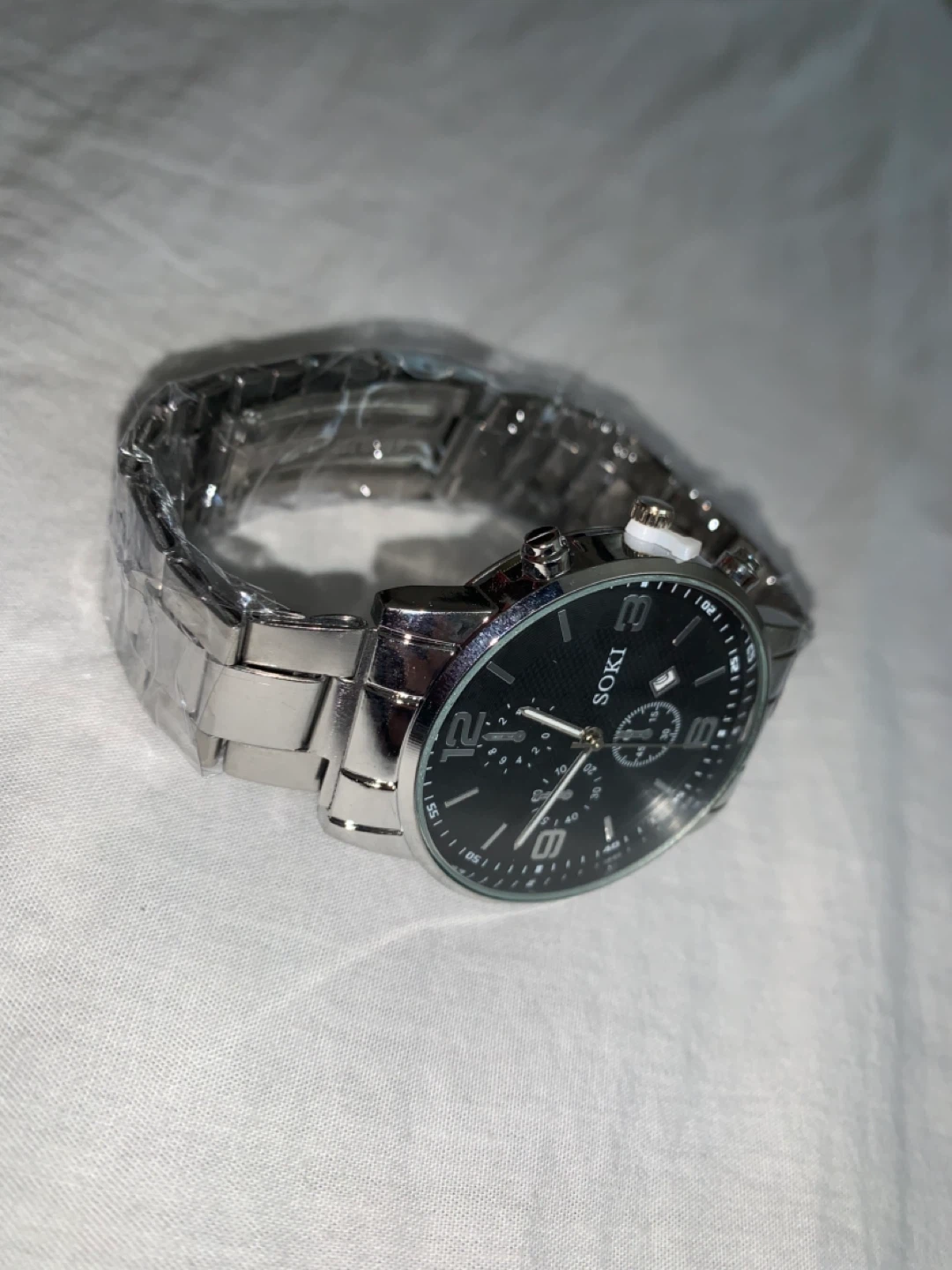 Men’s New Silver Watch ⌚️