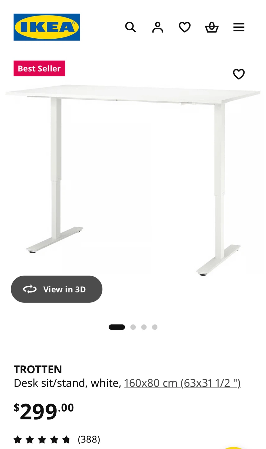 IKEA Desk & Office Chair - photo 5