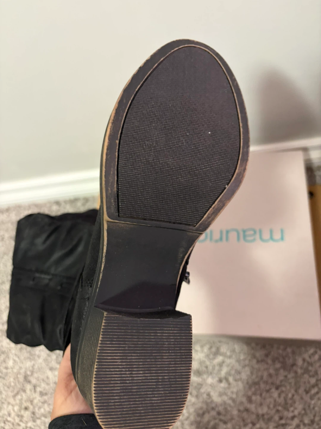 Maurices Eden Stitch Detail Tall Boots - Black - photo 2