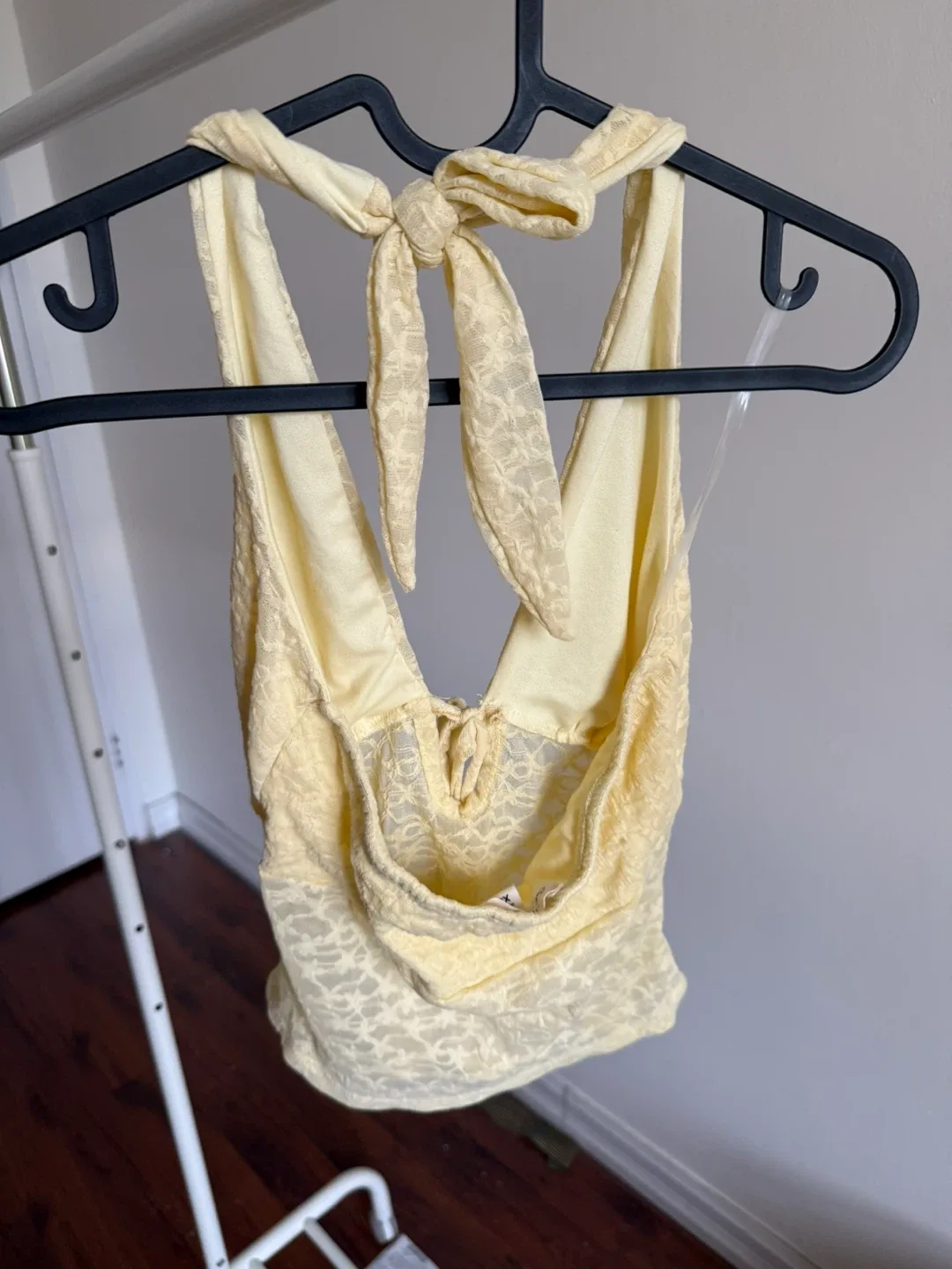 See You Monday Lace Halter Top XS - photo 2
