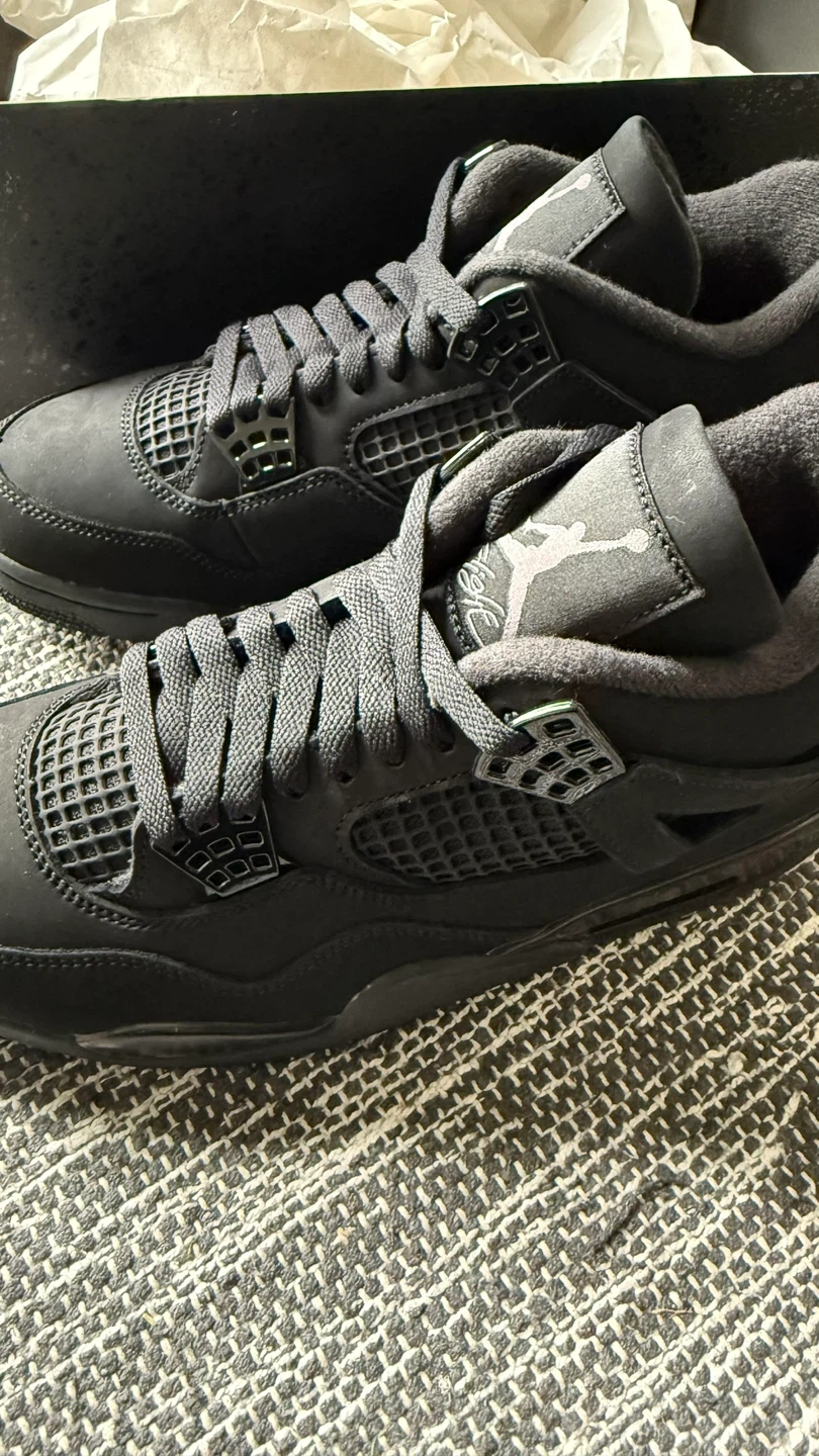 Jordan 4 Retro Black 2025  - brand new - photo 5
