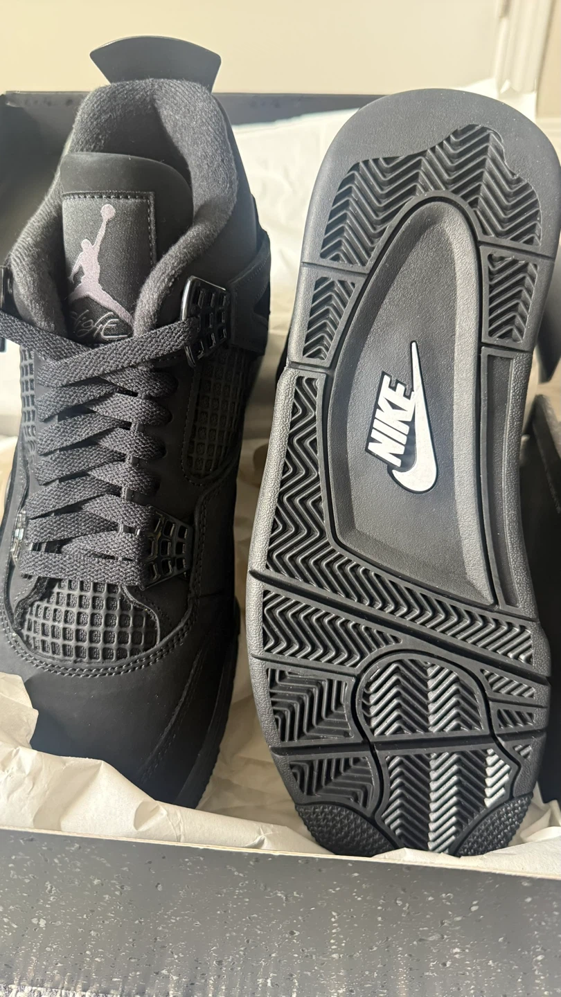 Jordan 4 Retro Black 2025  - brand new - photo 4