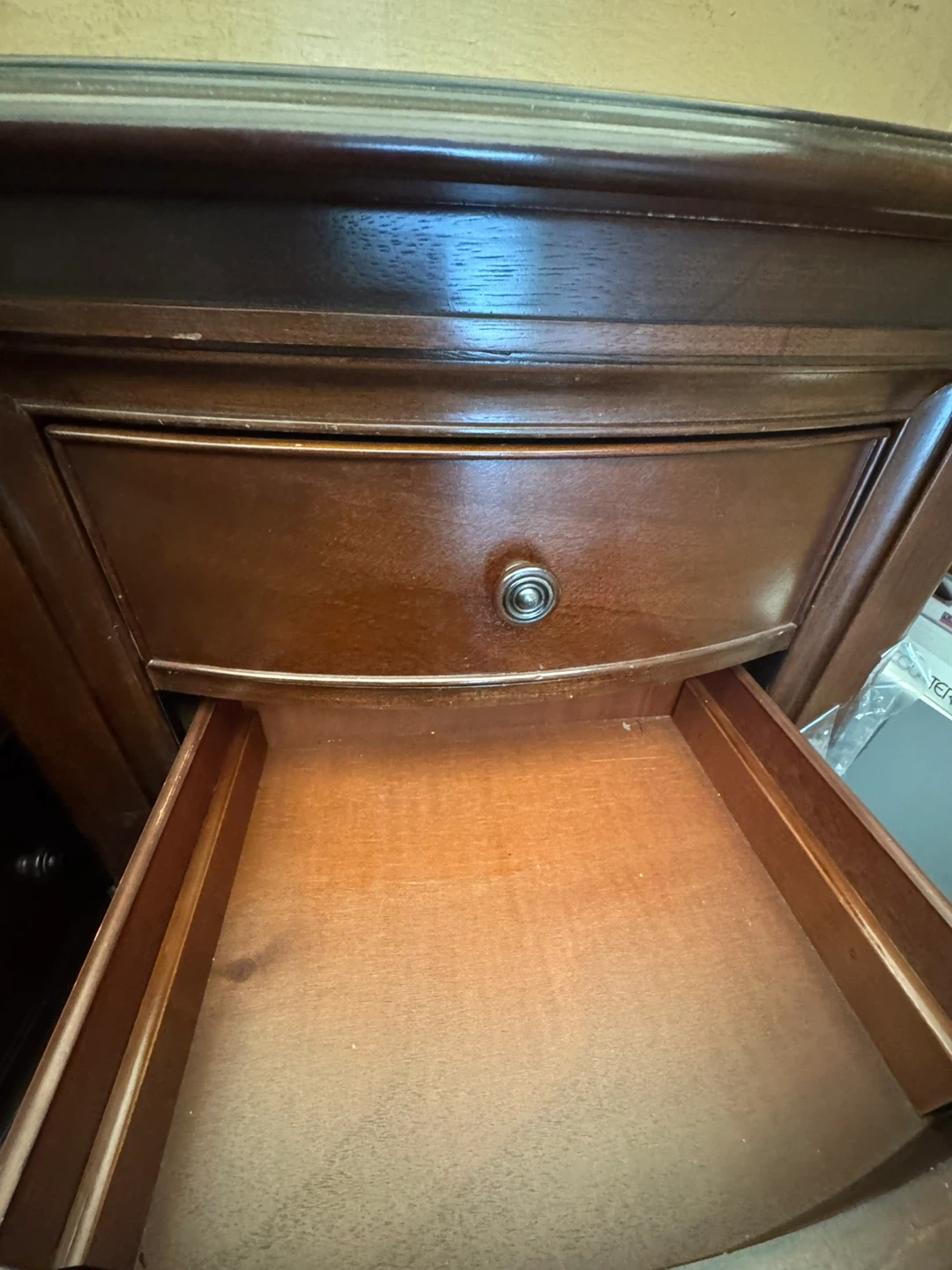 Dark Wood Jewellery Armoire with 7 Drawers - photo 2