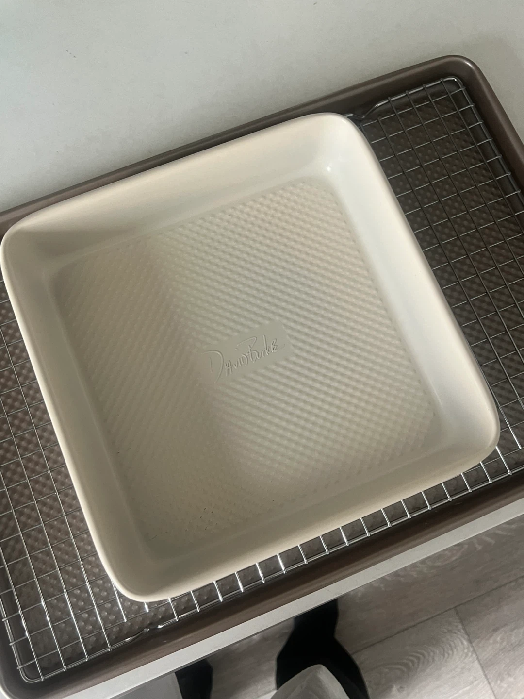 Dine/Bake Square Baking Pan and Cooling Rack Set - photo 3