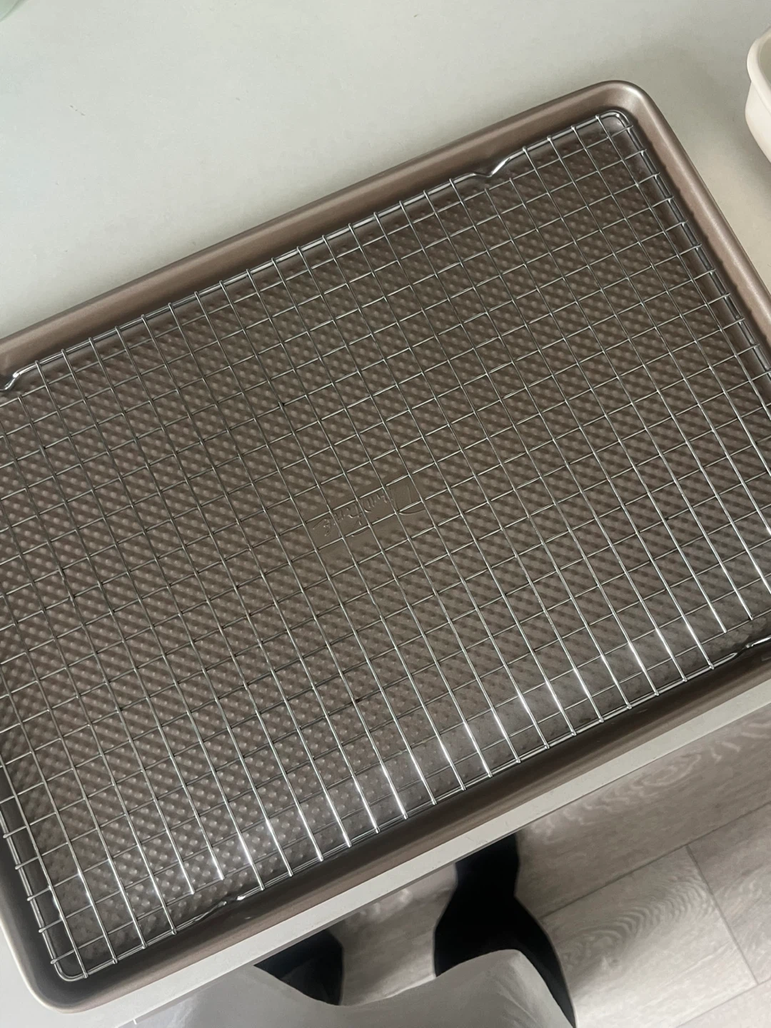 Dine/Bake Square Baking Pan and Cooling Rack Set - photo 2