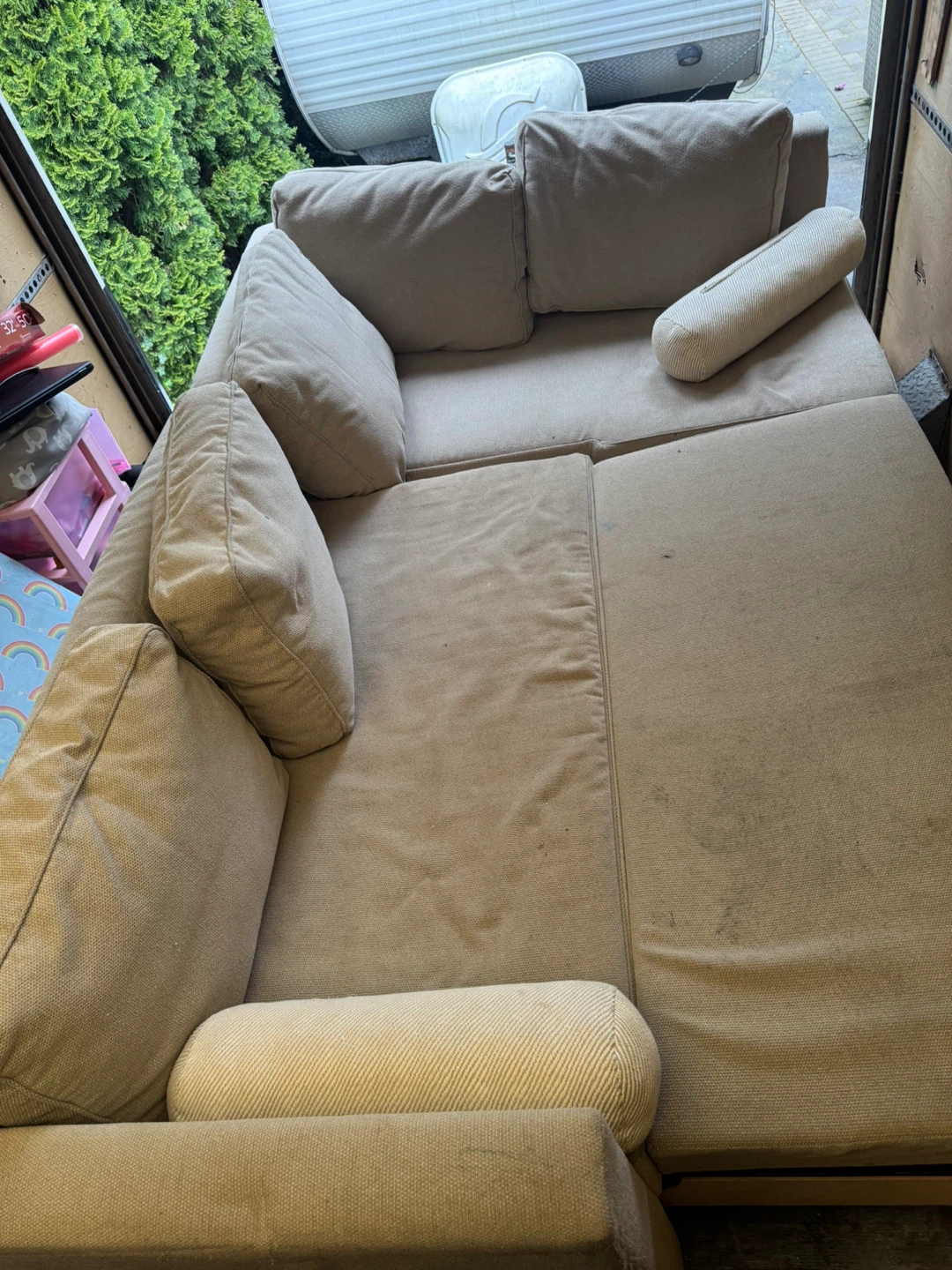 Sectional Sofa - Beige - photo 3