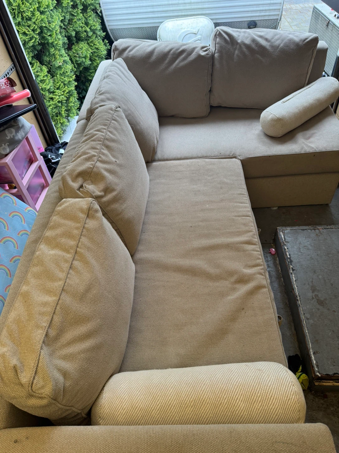 Sectional Sofa - Beige - photo 5