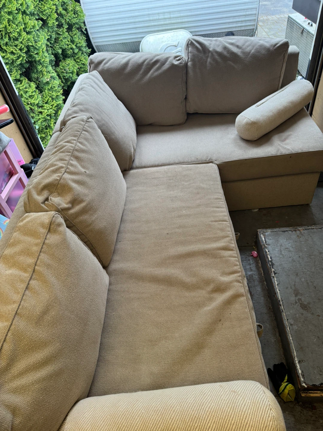 Sectional Sofa - Beige - photo 2